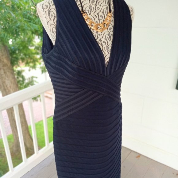 Betsy Adam Black Bandage Dress - Picture 6 of 6